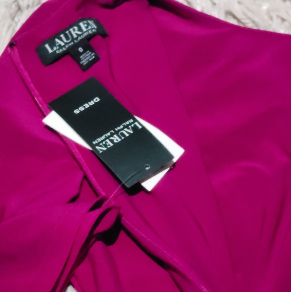 Lauren Ralph Lauren Twisted - Knot Jersey Dress - Picture 8 of 9